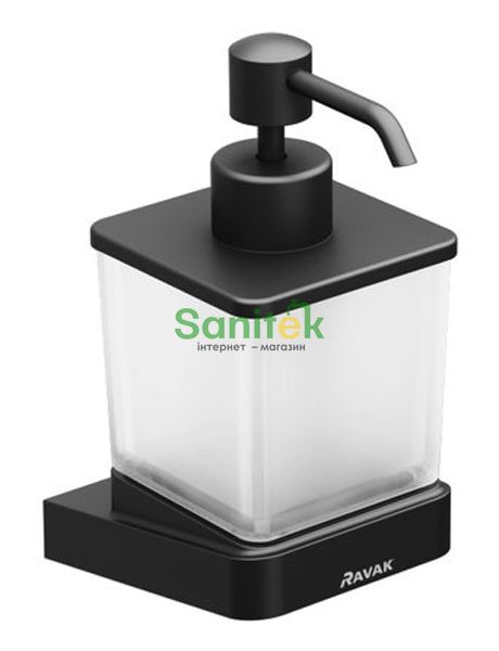 Дозатор для жидкого мыла Ravak 10° TD 231.20 X07P559 (чорний) 494979 фото