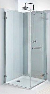 Душевая дверь Kolo Next 90 (HDSF90222R03R) с релингом серебристый профиль/стекло прозрачное Reflex (правая) 153207 фото