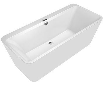 Ванна квариловая Villeroy&Boch Squaro Edge 180x80 (UBQ180SQE7PDV-01) с панелью 153095 фото