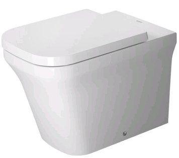 Унитаз напольный Duravit P3 Comforts Rimless 2166092000 с HygieneGlaze 132602 фото