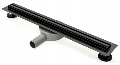 Душевой трап Rea Neo Slim Black Pro 700 мм (REA-G8901) 370602 фото