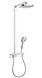 Душевая система Hansgrohe Raindance Select E 300 2jet ST Showerpipe EcoSmart 27283000 с термостатом (хром) 129515 фото 1