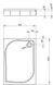 Душовий піддон Radaway Paros D 120x80 (MBD8012-03-1) 26841 фото 4