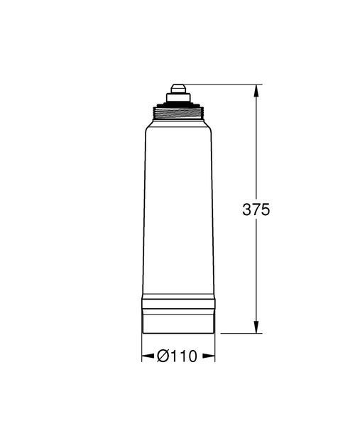 Фильтрующий элемент Grohe Blue (40880001) 695442 фото