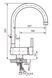 Змішувач для кухні Koller Pool Design Plus DS0300 137300 фото 2