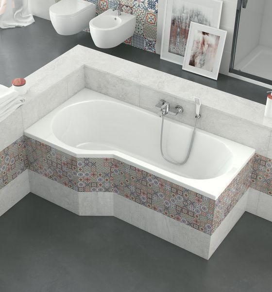 Ванна акрилова Excellent Be Spot 160x80 (WAEX.BSL16WH) ліва 269404 фото