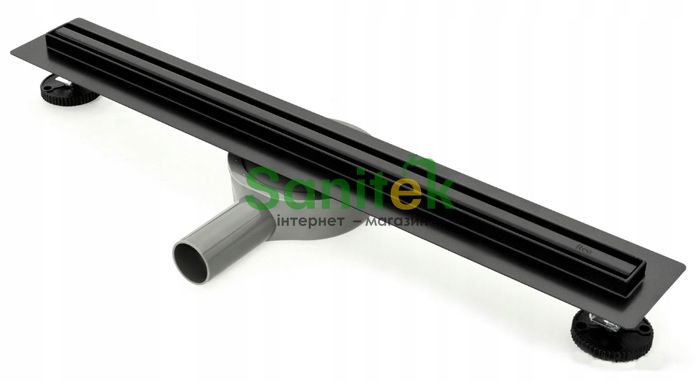 Душевой трап Rea Neo Slim Black Pro 700 мм (REA-G8901) 370602 фото