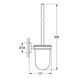 Ершик для унитаза Grohe Essentials 1024682430 (черный матовый) 872617 фото 2