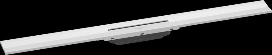 Решётка для трапа Hansgrohe RainDrain Flex 900 мм 56052700 пристенная (белый матовый) 491448 фото