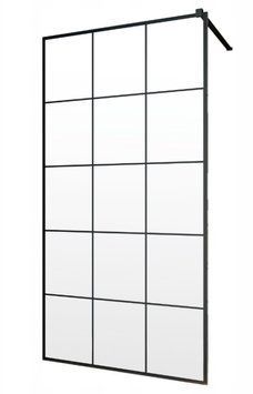 Душевая кабина Radaway Modo New Black II Factory 90 Walk-In (389094-54-55) чёрный профиль/стекло прозрачное 279306 фото