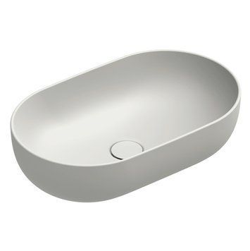 Умивальник Catalano Sfera 60x37 см 0522610023 (Cemento Satinato) 974635 фото
