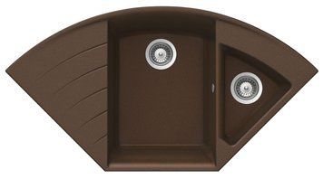Гранитная мойка Schock Arco C-150 Cristalite Trufolo 53 (31129053) 143709 фото