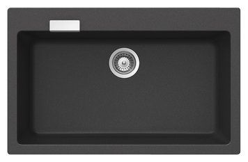Гранітна мийка Schock Primus N-100 XL Cristalite/Metal Onyx 10 (24028010) 144437 фото