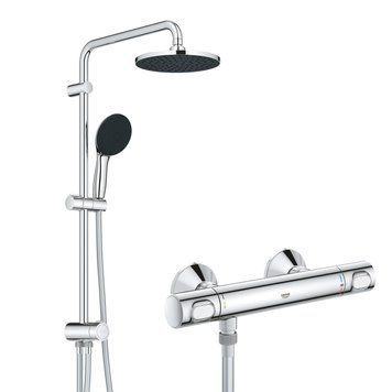 Душова система Grohe Precision Flow UA202908TR з темостатом (хром) 971022 фото