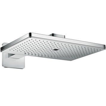 Верхний душ Axor ShowerSolutions 460/300 3jet 35276000 с держателем (хром) 160353 фото
