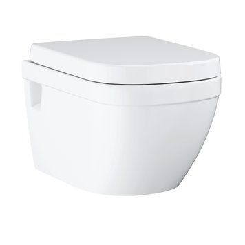 Унитаз подвесной Grohe Euro Ceramic 39703000 Rimless с сиденьем soft close 382843 фото