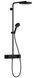 Душевая система Hansgrohe Pulsify S Showerpipe 260 1jet 24220670 с термостатом (чёрный матовый) 694268 фото 1