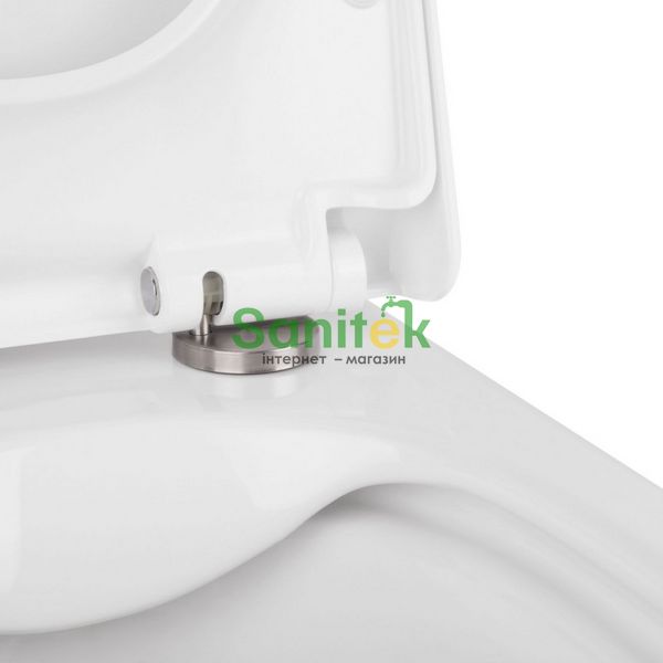 Унитаз подвесной Qtap Tern Rimless (QT1733052ERW) с сиденьем Slim Soft-close 384817 фото