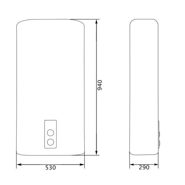 Бойлер Thermo Alliance 80 л DT80H20G(PD) ТЕН 1х(0,8+1,2) кВт 301696 фото