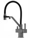 Смеситель для кухни Gappo G4395-69 с душем и подключением питьевой воды (Gungrey/серый) 927241 фото 2