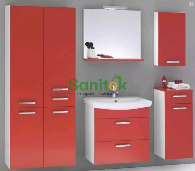 Зеркало для ванной комнаты Kolpa-San Viva OGV 50 RED (505518) 251682 фото