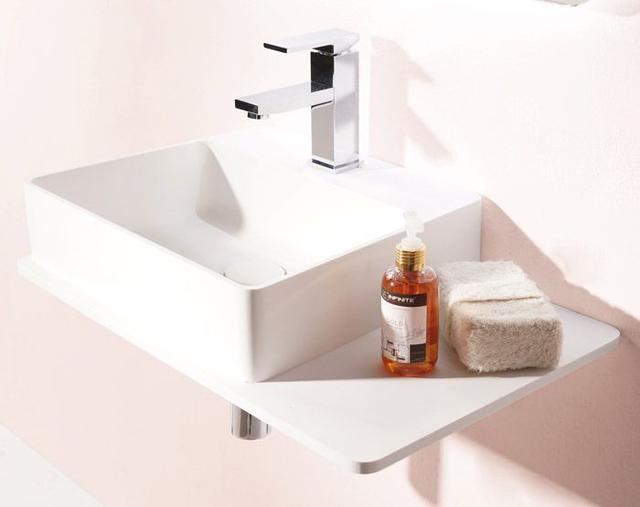 Умивальник Volle Solid surface 58x37 см 13-40-415 324473 фото
