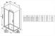 Душова кабіна Ravak Blix Slim BLSDP2+BLSPS 120x90 (X0PMG0C00Z1+X9BM70C00Z1) полірований профіль/скло Transparent 279763 фото 3