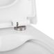 Унитаз подвесной Qtap Tern Rimless (QT1733052ERW) с сиденьем Slim Soft-close 384817 фото 2