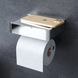 Тримач для туалетного паперу Am.Pm Inspire 2.0 A50A341500 з полицею (хром) 343527 фото 8