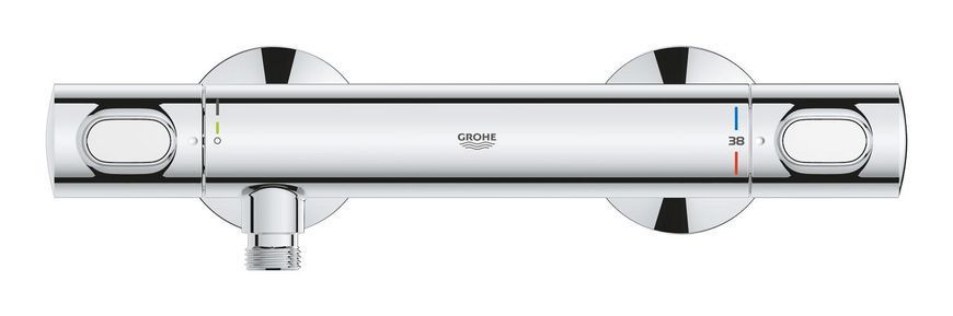 Душова система Grohe Precision Flow UA202908TR з темостатом (хром) 971022 фото