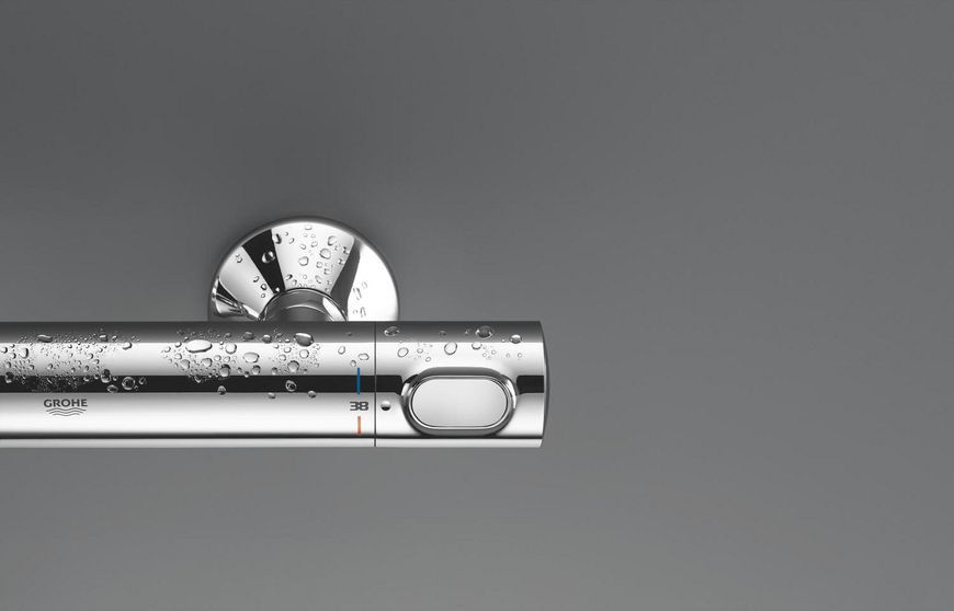 Душова система Grohe Precision Flow UA202908TR з темостатом (хром) 971022 фото