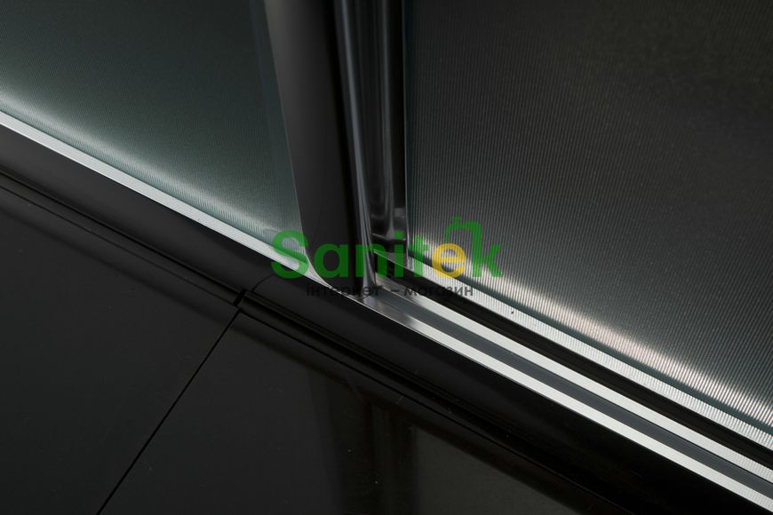Душові двері Eger 120 (599-153(h)) профіль хром/скло прозоре 271319 фото