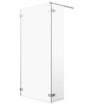 Душевая кабина Radaway Arta Walk-In 100 L (386210-03-01+386010-03-01L) профиль хром/стекло прозрачное 271927 фото