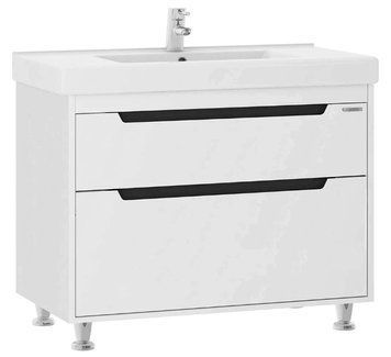 Тумба с умывальником Sanwerk Greta 100 (MV0000302) белая 137981 фото
