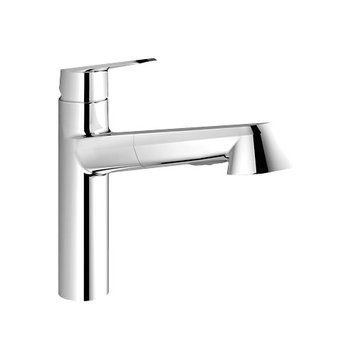 Змішувач для кухні Grohe Eurodisc Cosmopolitan 32257002 з душем (хром) 99097 фото