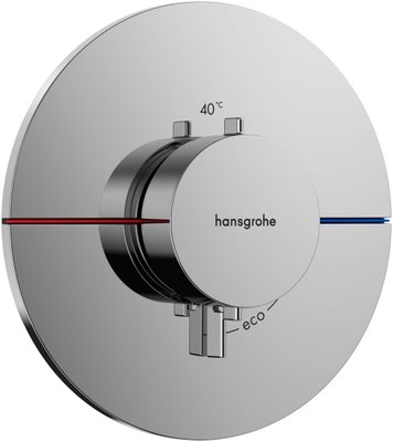 Центральный термостат для душа Hansgrohe ShowerSelect Comfort S 15559000 скрытого монтажа (хром) 694190 фото