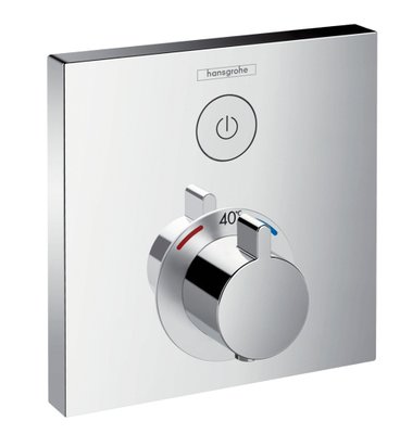 Смеситель для душа Hansgrohe Shower Select 15762000 скрытого монтажа с термостатом (хром) 119875 фото