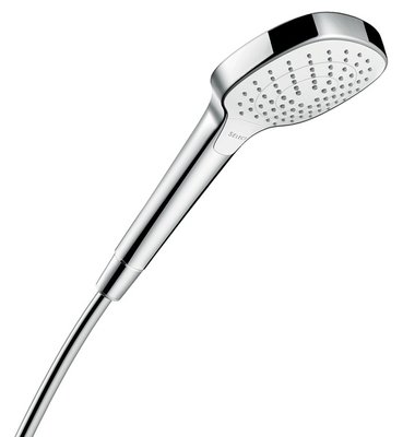 Душевая лейка Hansgrohe Croma 110 Select E Vario EcoSmart 26813400 (3 режима) белый-хром 129472 фото