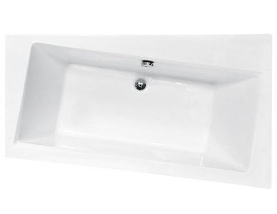 Ванна акриловая Besco Infinity 170x110 (WAI-170-NP) без ножек, правая 371389 фото