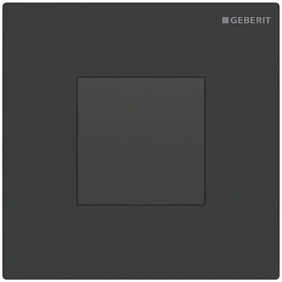 Змивна клавіша для пісуару Geberit Sigma 30 (116.027.16.1) електронна 230 В (чорний матовий) 683944 фото