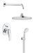 Душевая система Grohe Bau Curve UA290430UR (27541001+29043000+28576000+26406001) 491230 фото 1