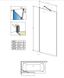 Шторка для ванны Radaway Idea PNJ 80 (10001080-01-01) профиль хром/стекло прозрачное 280982 фото 2
