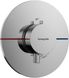 Центральный термостат для душа Hansgrohe ShowerSelect Comfort S 15559000 скрытого монтажа (хром) 694190 фото 1