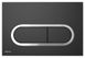 Смывная клавиша Ravak Chrome (X01797) чорний мат 571295 фото 1
