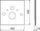 Нижняя панель Tece Lux 9650106 чёрная для TOTO Neorest, Geberit AquaClean 8000/8000 plus 164605 фото 2
