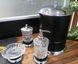 Дозатор для жидкого мыла Kugu Freestand C&B 230C&B (хром-чёрный) 137415 фото 5