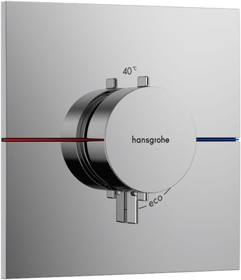 Центральный термостат для душа Hansgrohe ShowerSelect Comfort E 15574000 скрытого монтажа (хром) 694215 фото
