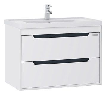 Тумба с умывальником Sanwerk Greta Air 70 (MV0000625) белая 138034 фото