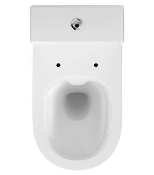 Унитаз-компакт Cersanit Cersania Crea Clean On овальный 010/020 3/5 с сиденьем Soft Close Slim (дюропласт) 546502 фото