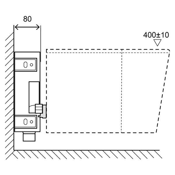 Инсталляция для биде Oli 610010 415972 фото